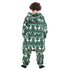 Snuggs Kids Blanket Onesie Green christmas